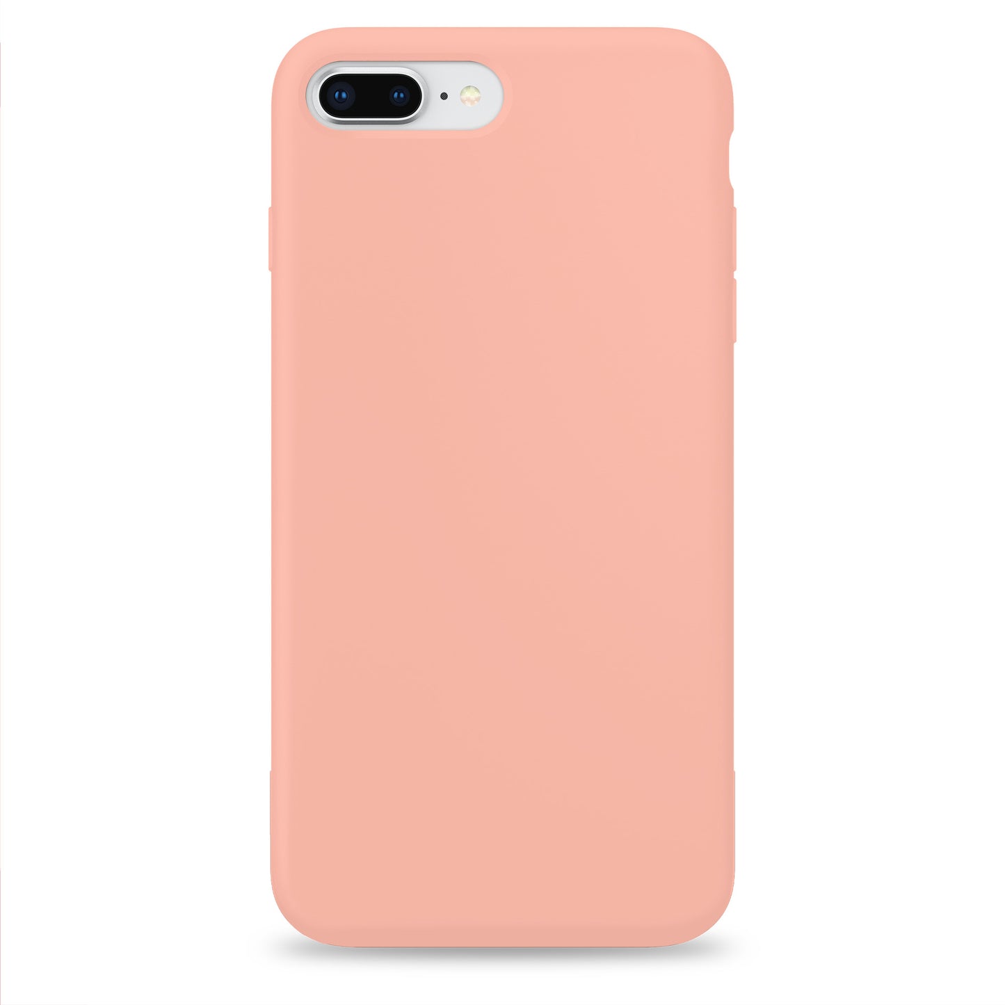Coque en silicone rose cerise pour iPhone et Samsung