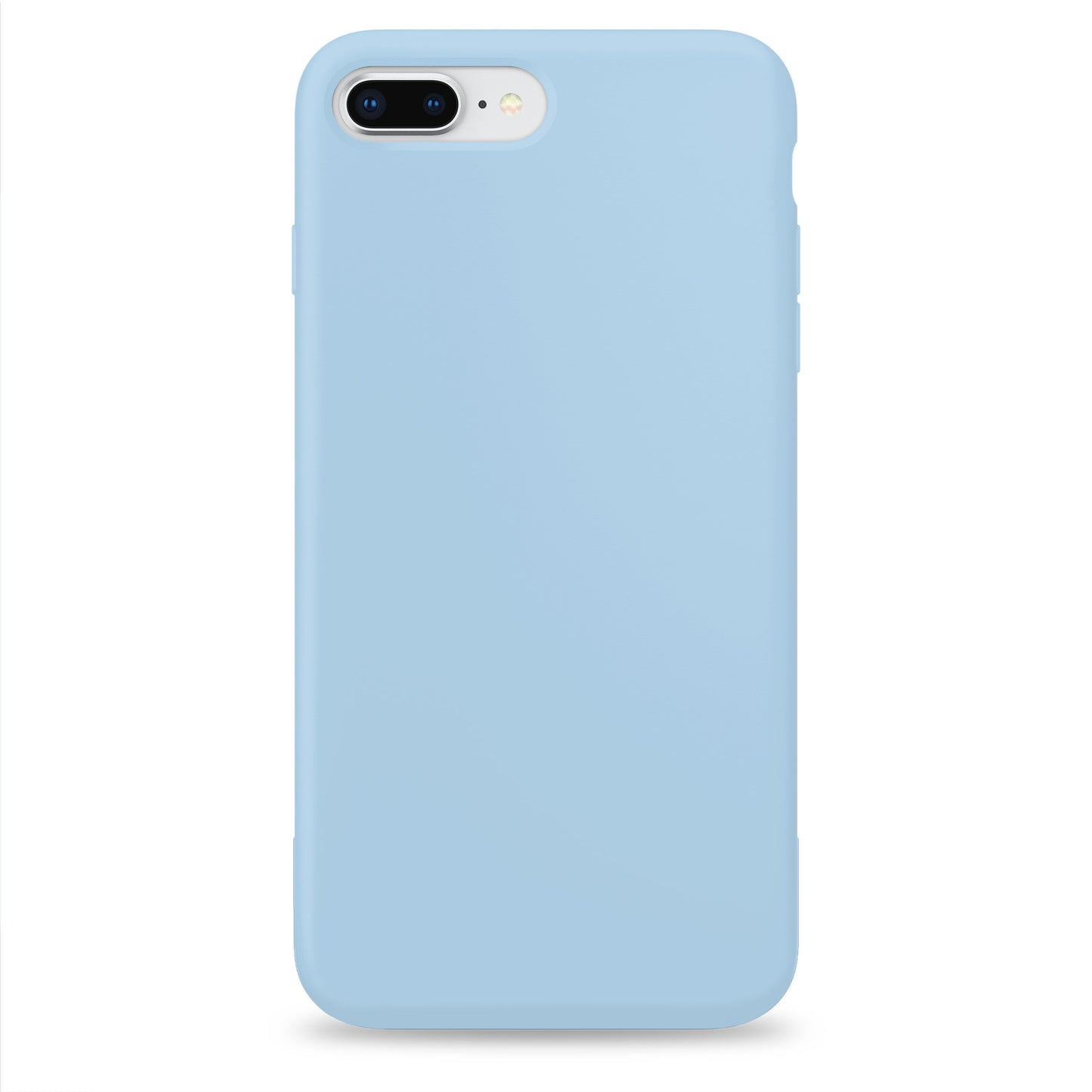 Coque en silicone violet lilas pour iPhone et Samsung