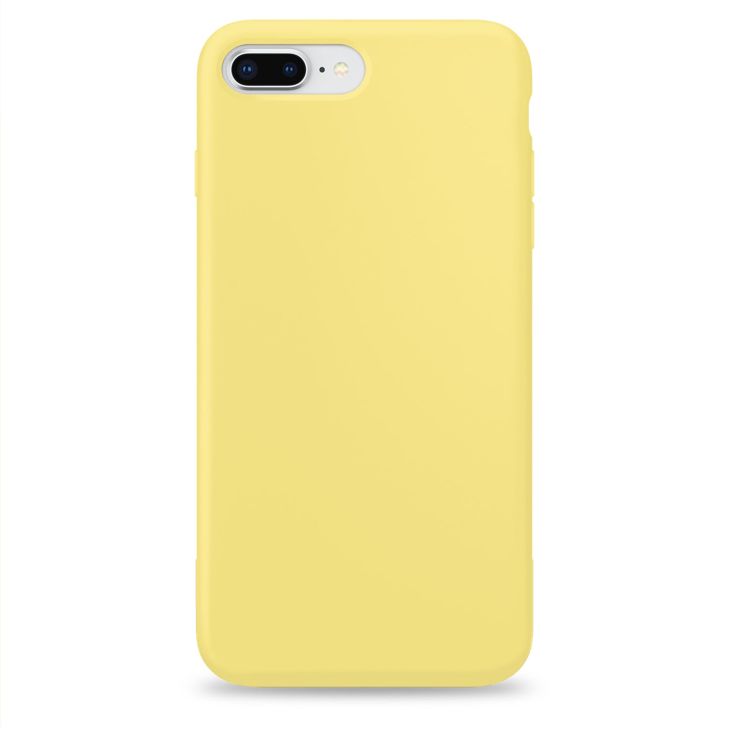 Yellow silicone case for iPhone and Samsung