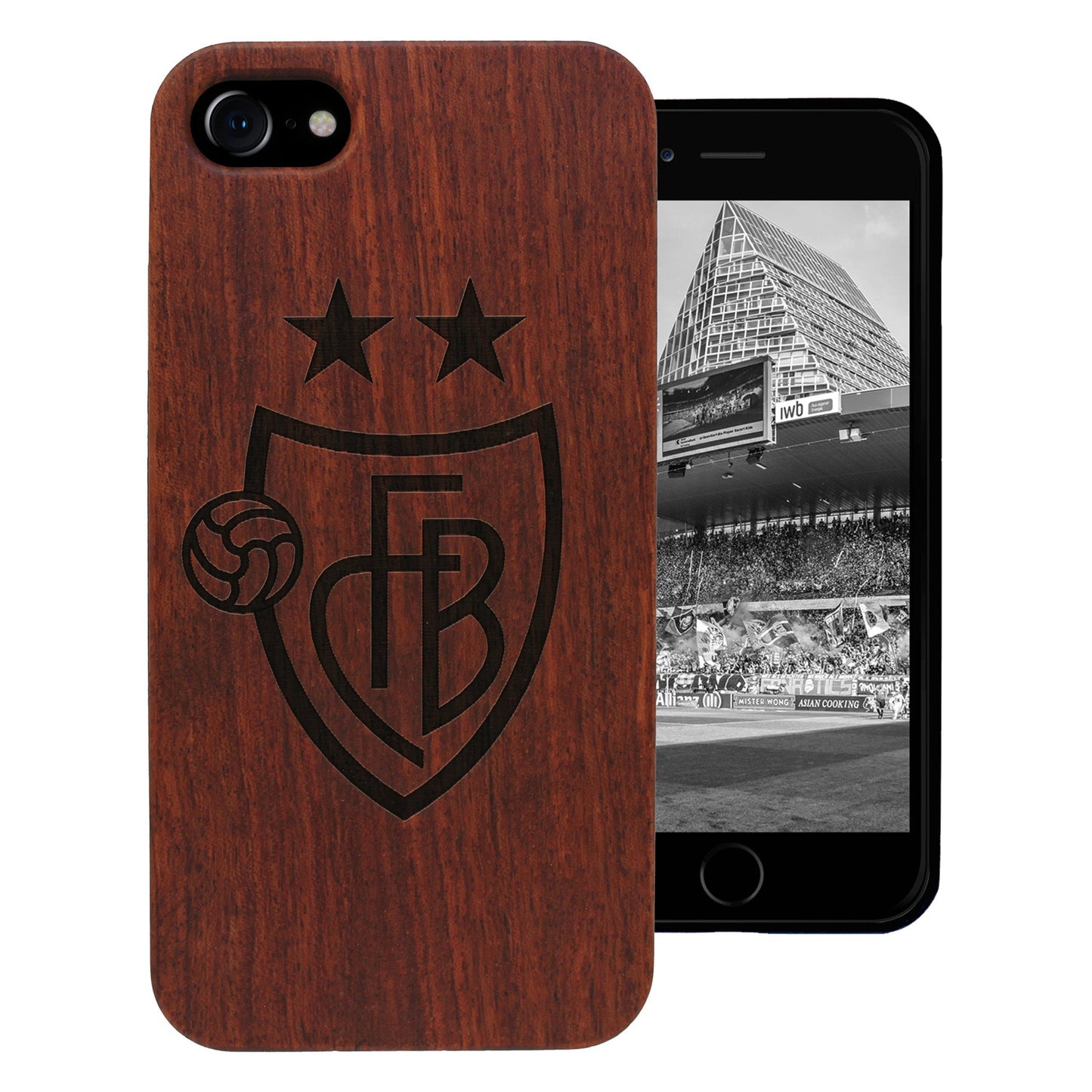 FCB Eden rosewood case for iPhone 6/6S/7/8/SE 2/SE 3