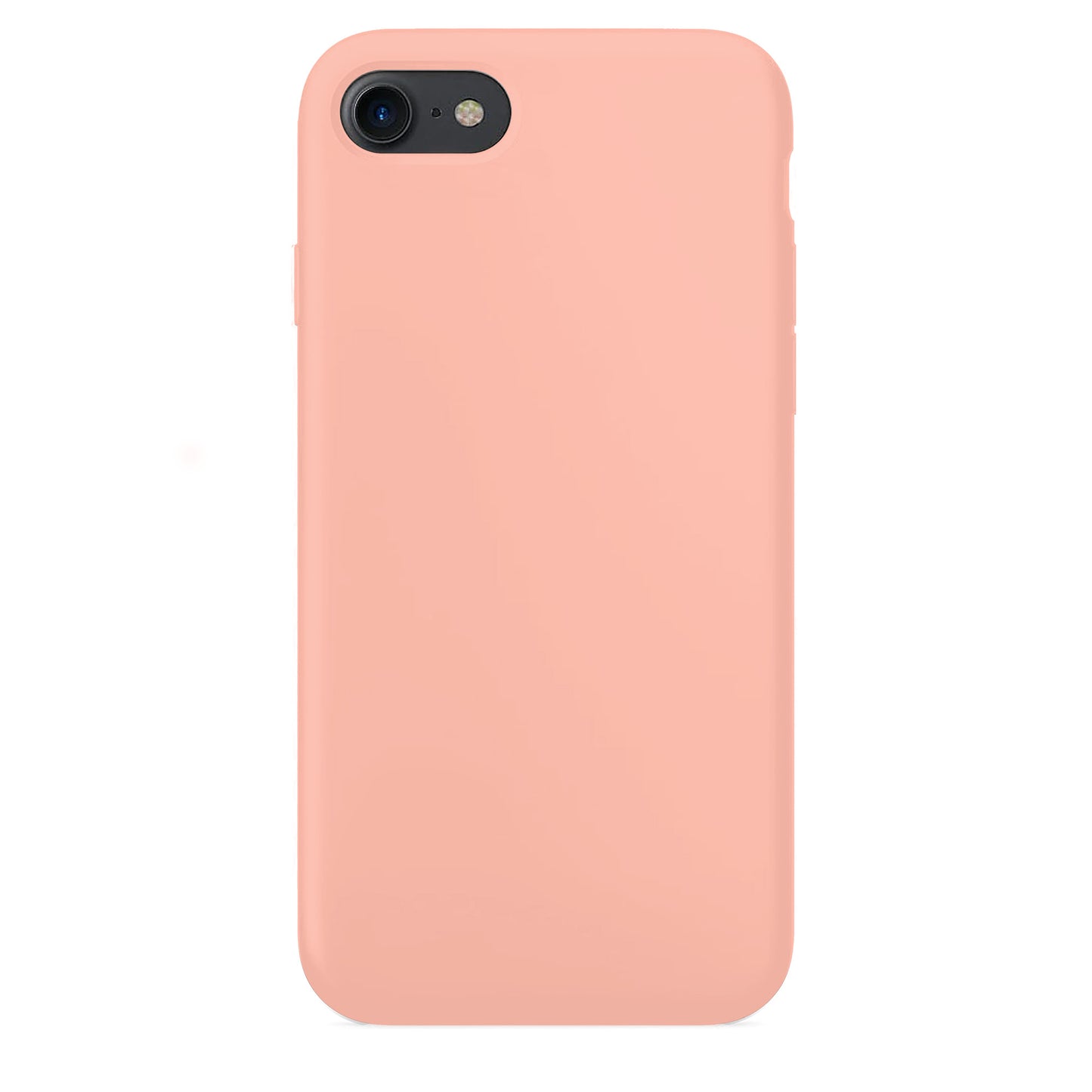 Coque en silicone rose cerise pour iPhone et Samsung