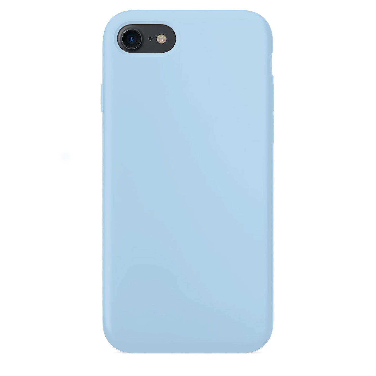 Coque en silicone violet lilas pour iPhone et Samsung