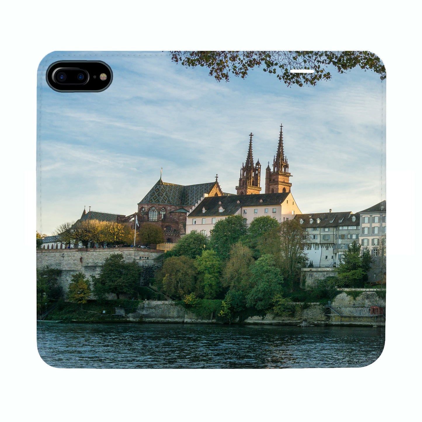 Basel City Rhine Panorama Case for iPhone 6/6S/7/8 Plus