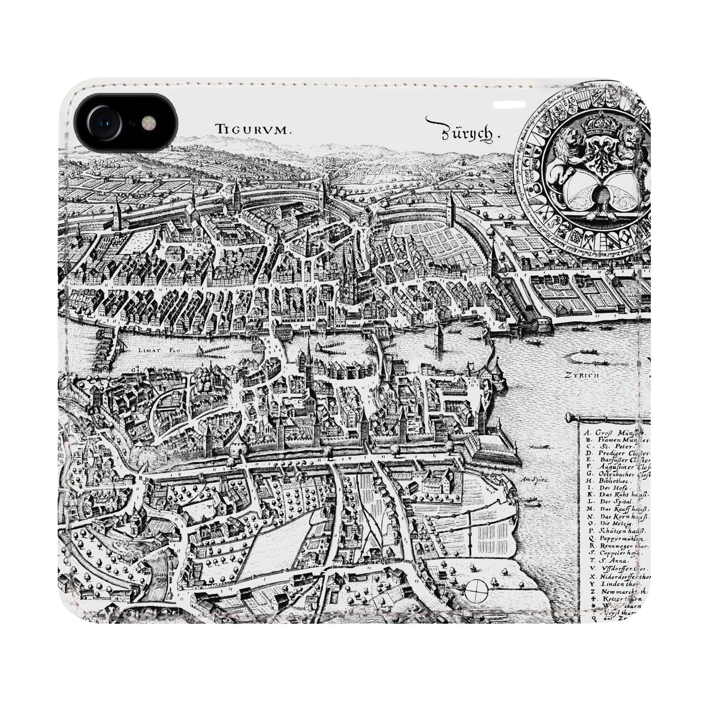 Zurich Merian Panorama Case for iPhone 6/6S/7/8/SE 2/SE 3