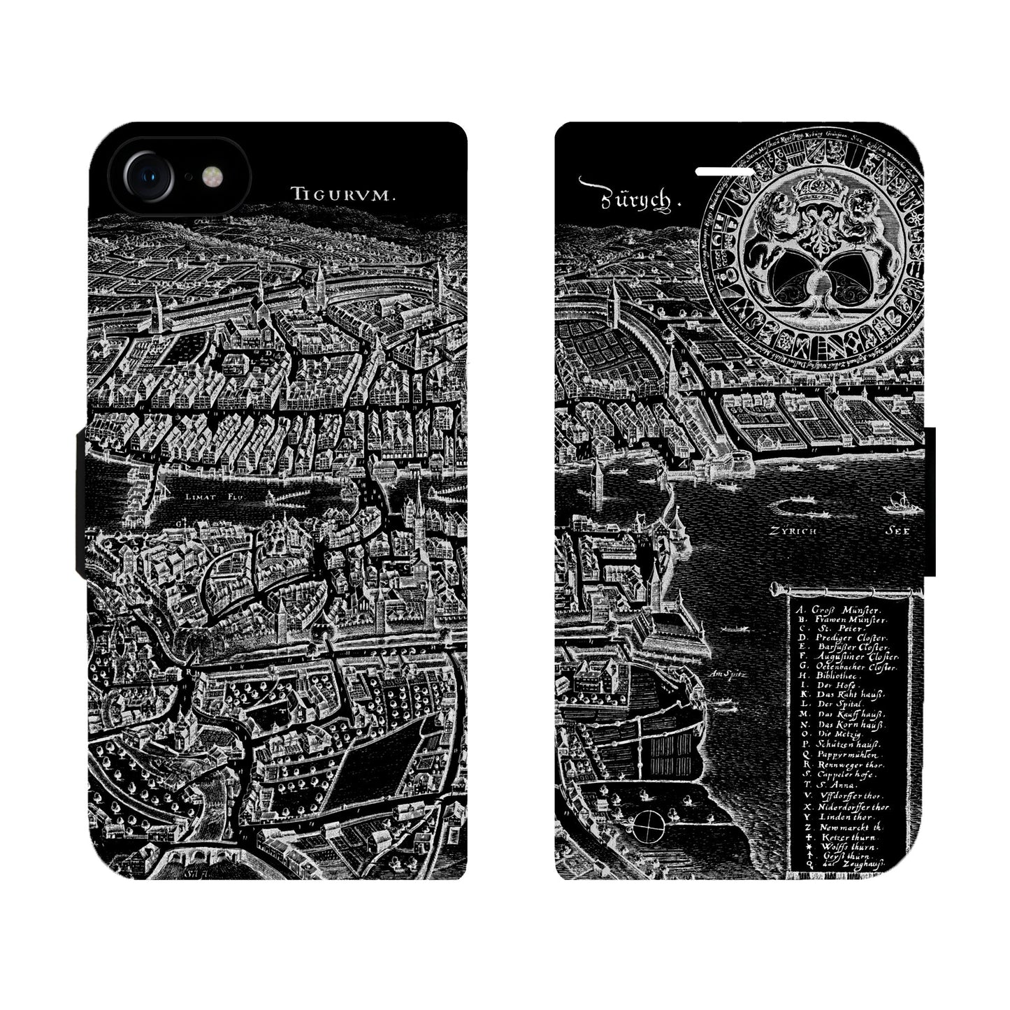 Zurich Merian Negative Victor Case for iPhone 6/6S/7/8/SE 2/SE 3