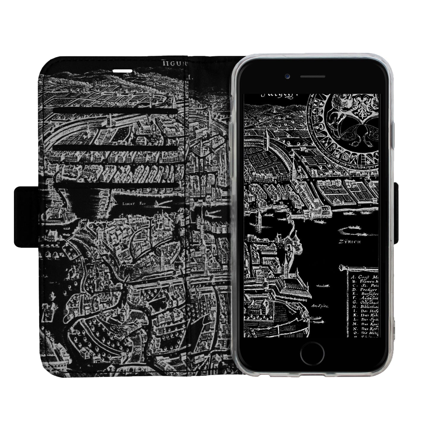Zurich Merian Negative Victor Case for iPhone 6/6S/7/8/SE 2/SE 3