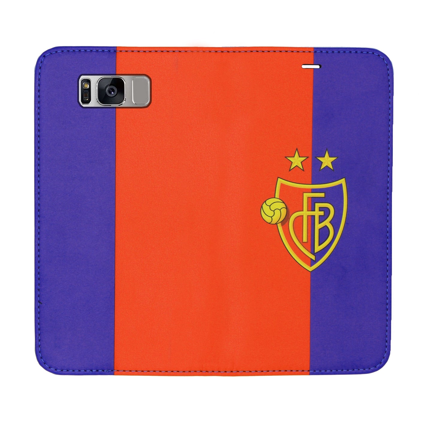 FCB rot / blau Panorama Case für Samsung Galaxy S8