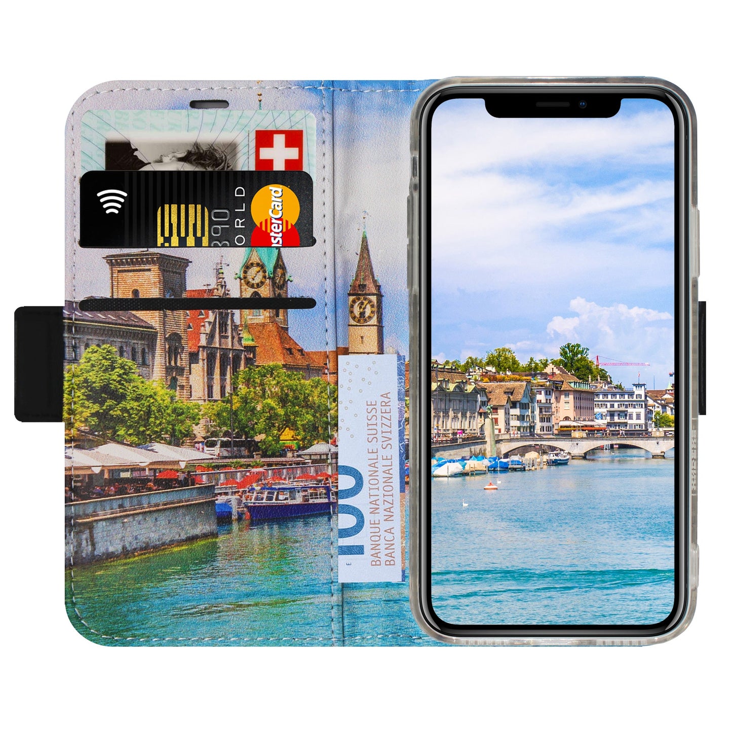 Zürich City Limmat Victor Case für iPhone 11