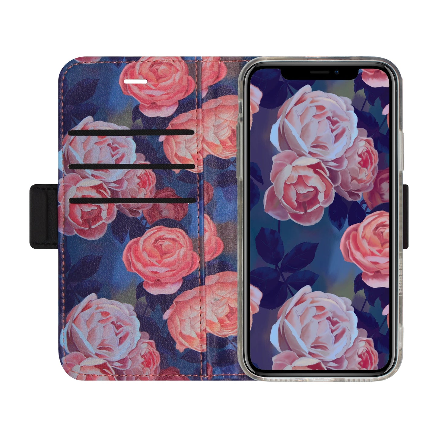 Pink Roses Victor Case für iPhone X/XS