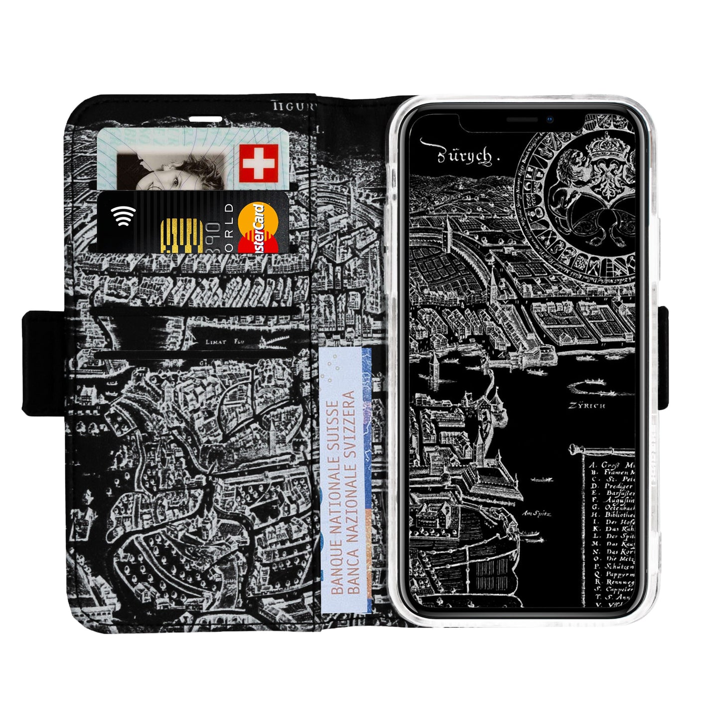 Coque Zurich Merian Negative Victor pour iPhone 11
