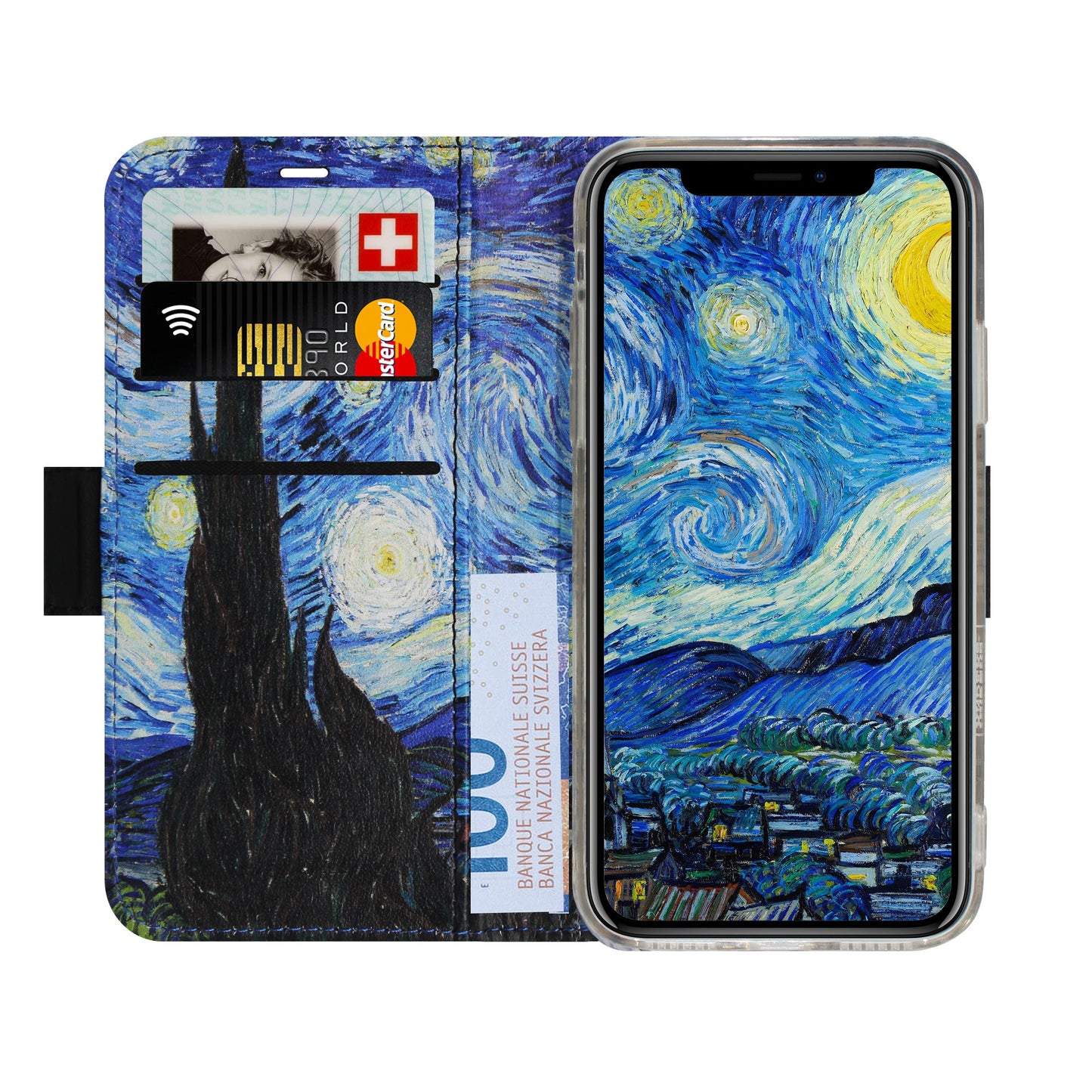 Van Gogh - Sternennacht Victor Case für iPhone X/XS