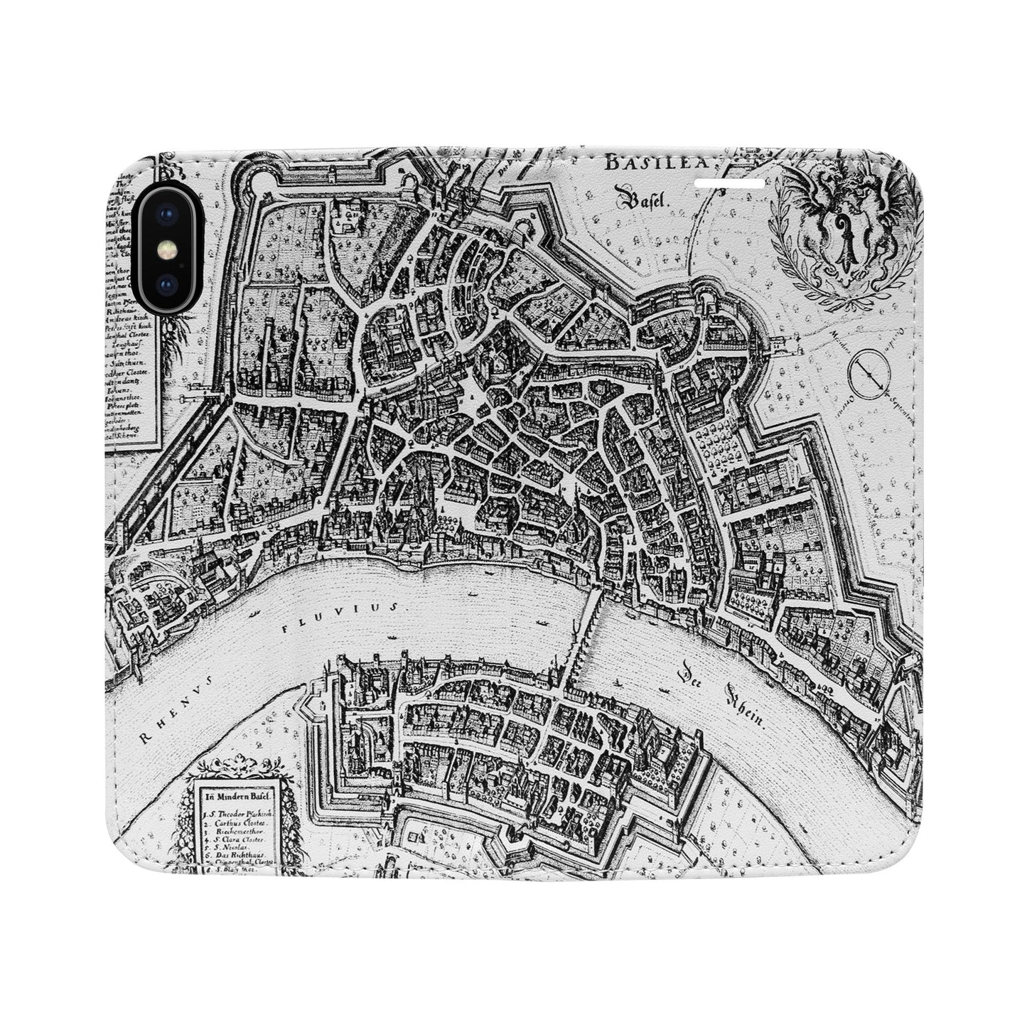 Basel Merian Panorama Case für iPhone XS Max