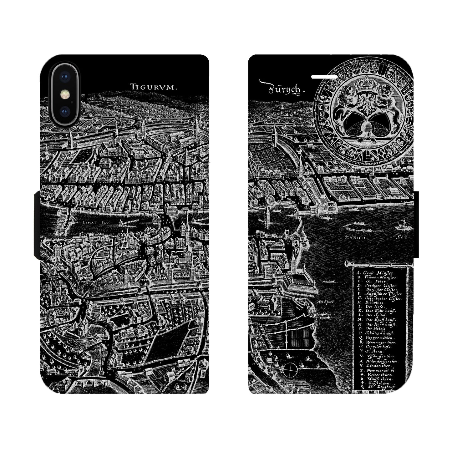 Zurich Merian Negative Victor Case for iPhone X/XS