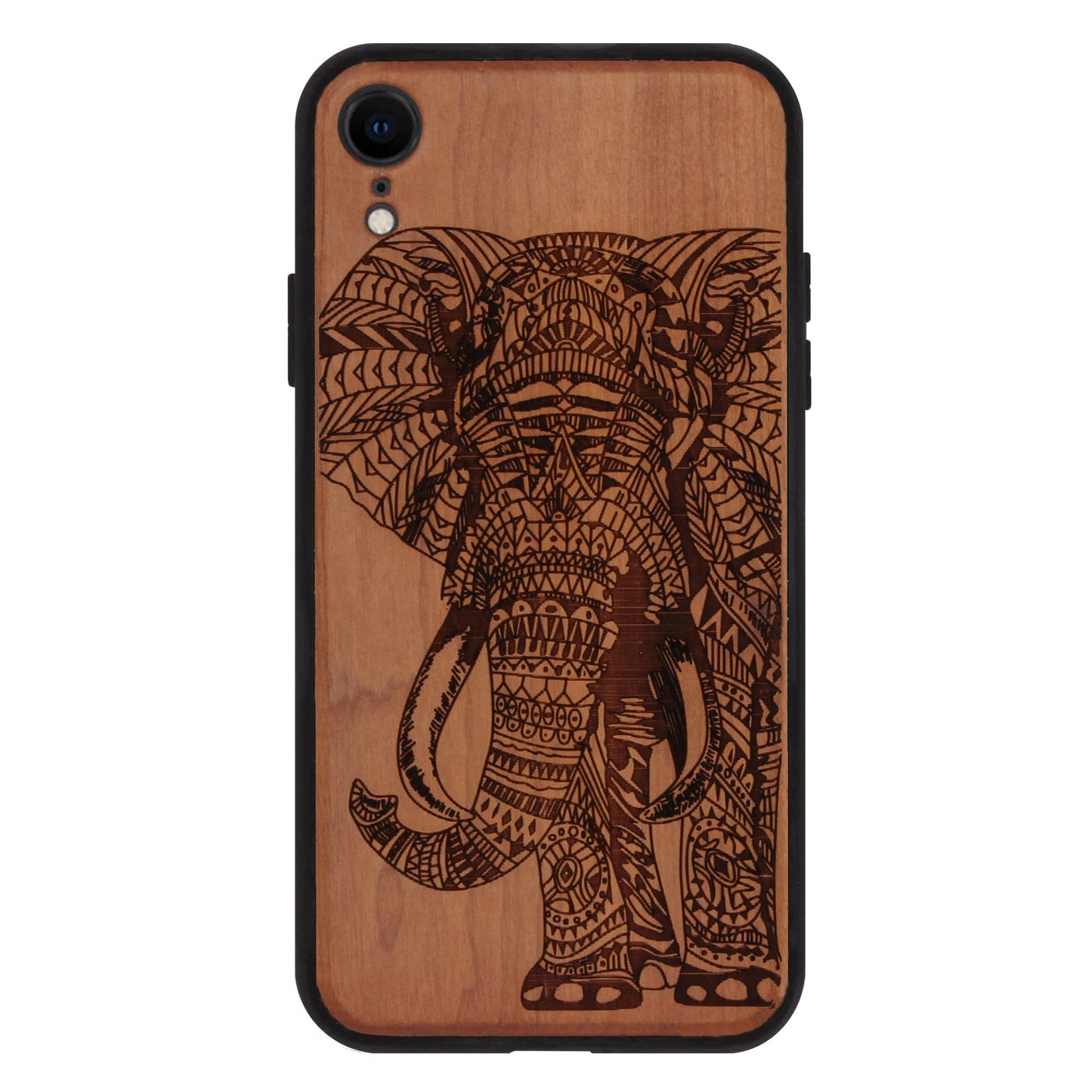 Elefant Eden Case aus Kirschholz für iPhone und Samsung