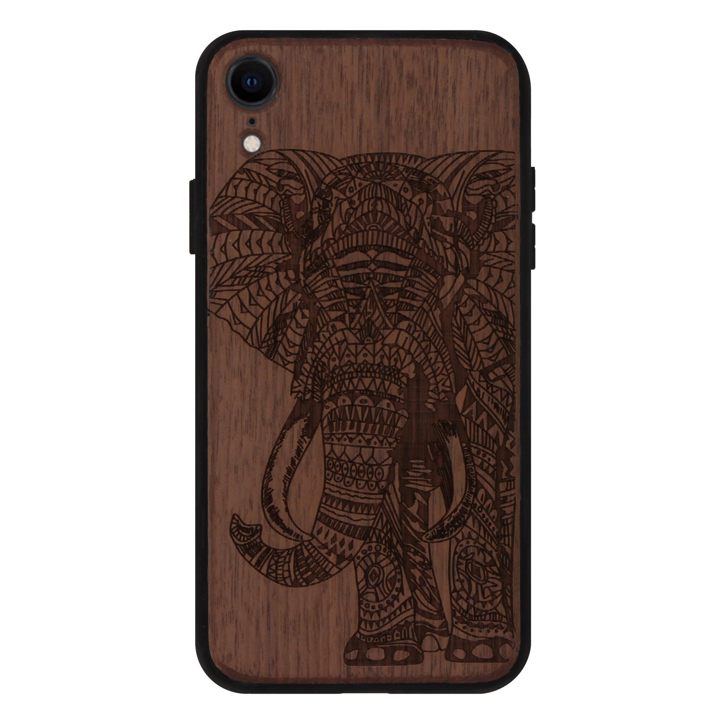 Elefant Eden Case aus Nussbaumholz für iPhone und Samsung