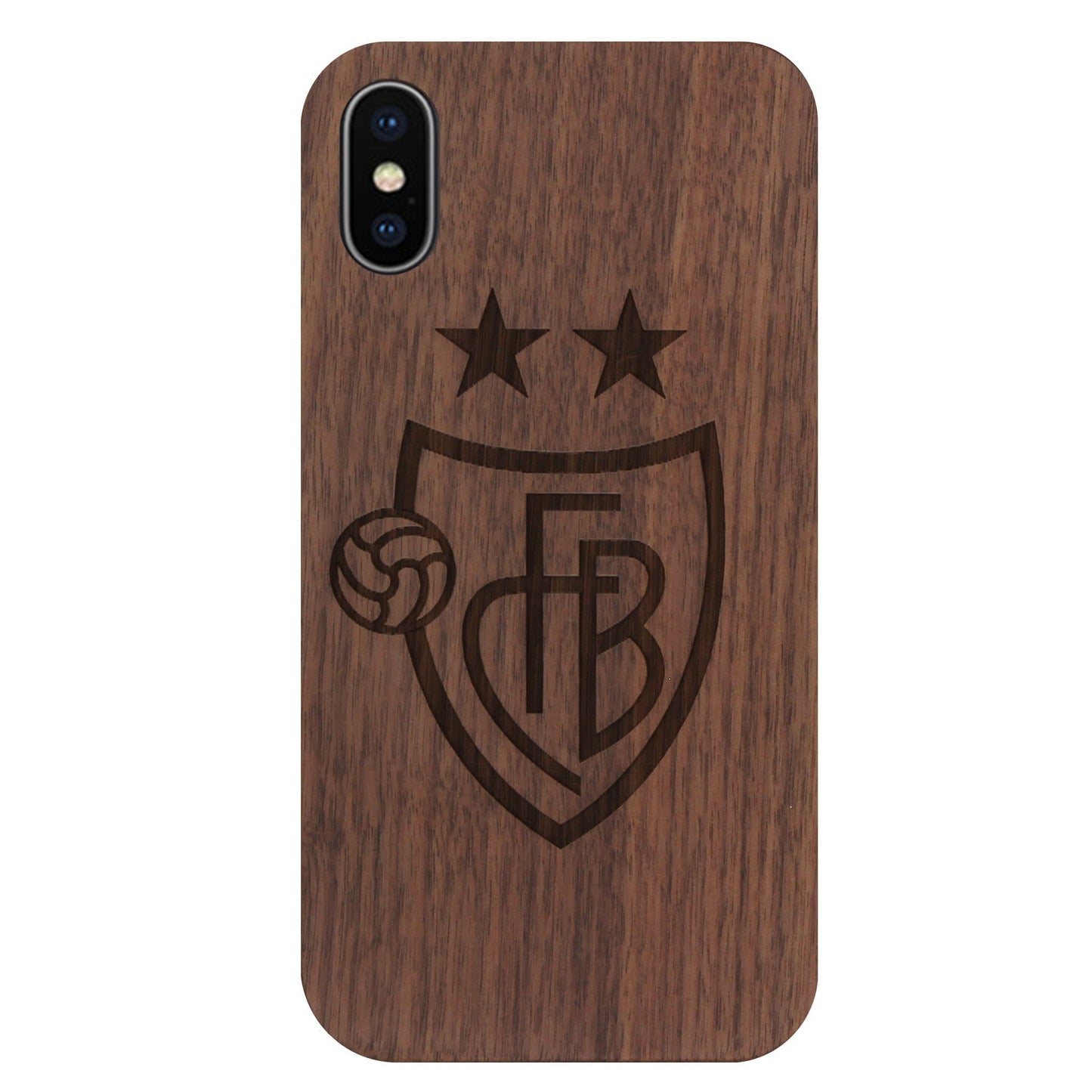 FCB Eden Case aus Nussbaumholz für iPhone X/XS