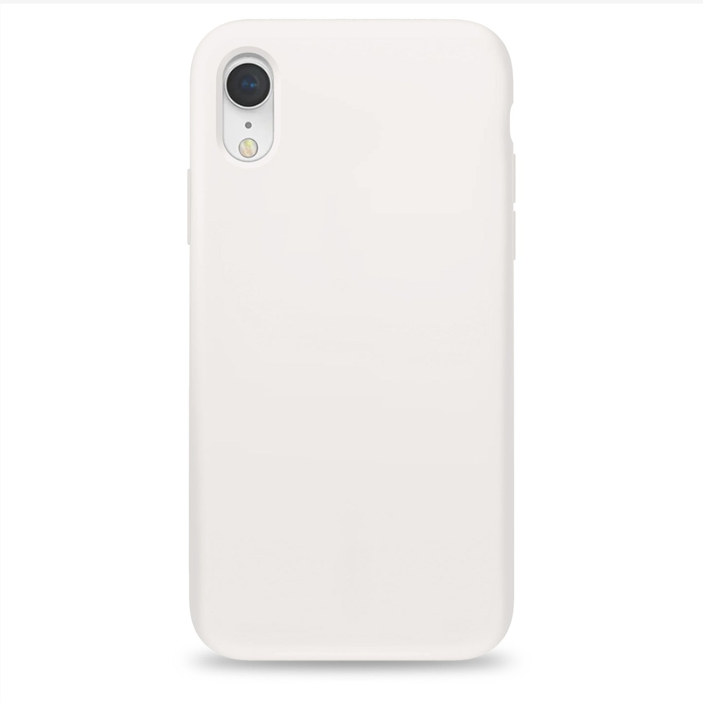 White silicone case for iPhone and Samsung