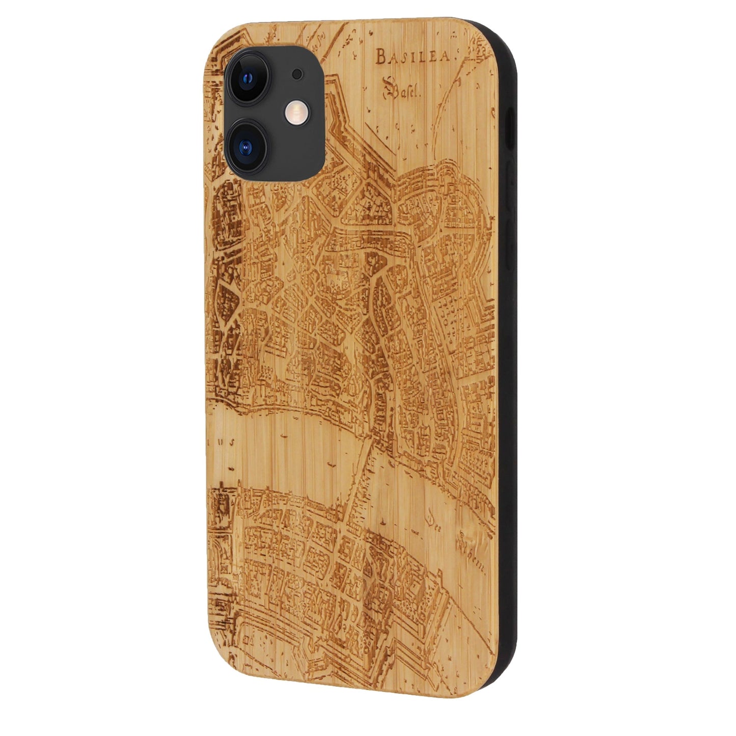 Basel Merian Eden Case aus Bambus für iPhone 11