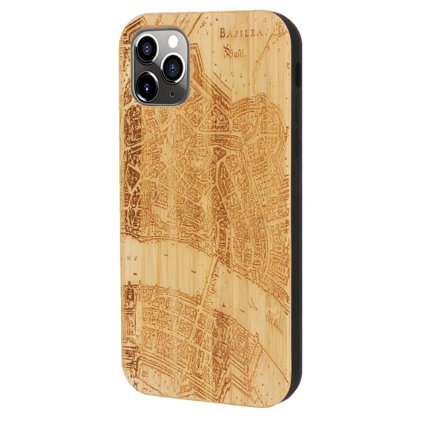 Basel Merian Eden Case aus Bambus für iPhone 11 Pro Max