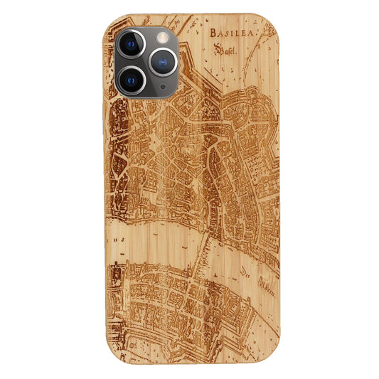 Basel Merian Eden Case aus Bambus für iPhone 11 Pro Max