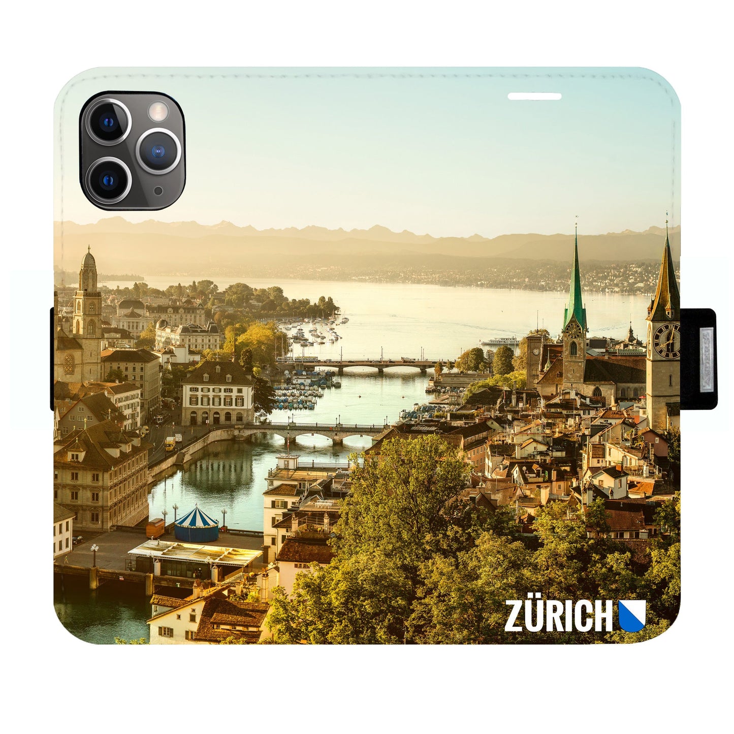 Zürich City von Oben Victor Case für iPhone 11 Pro Max