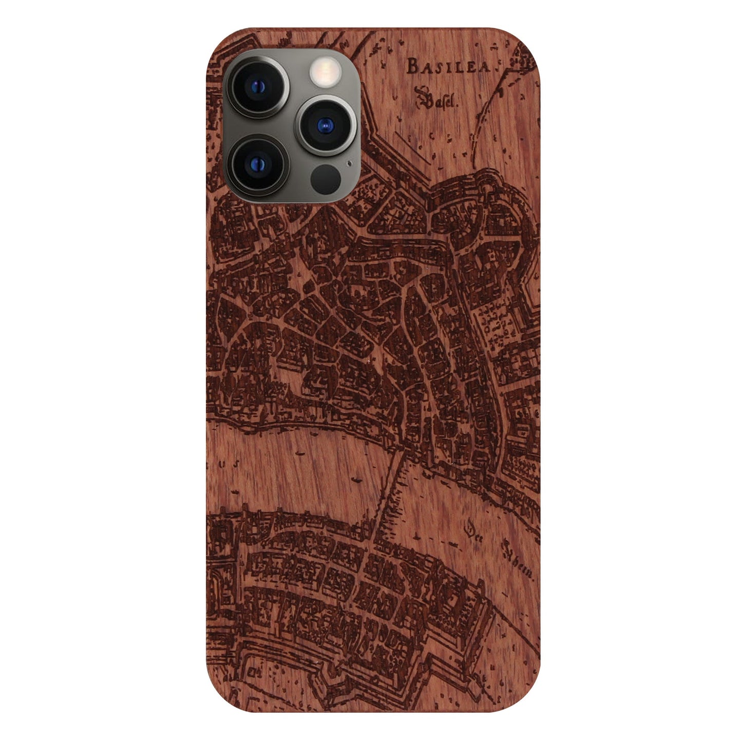 Basel Merian Eden Case aus Rosenholz für iPhone und Samsung