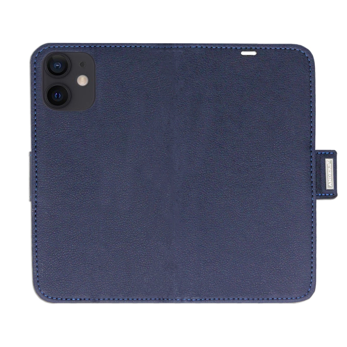 Coque Victor Uni Bleu Marine pour iPhone 12 Mini