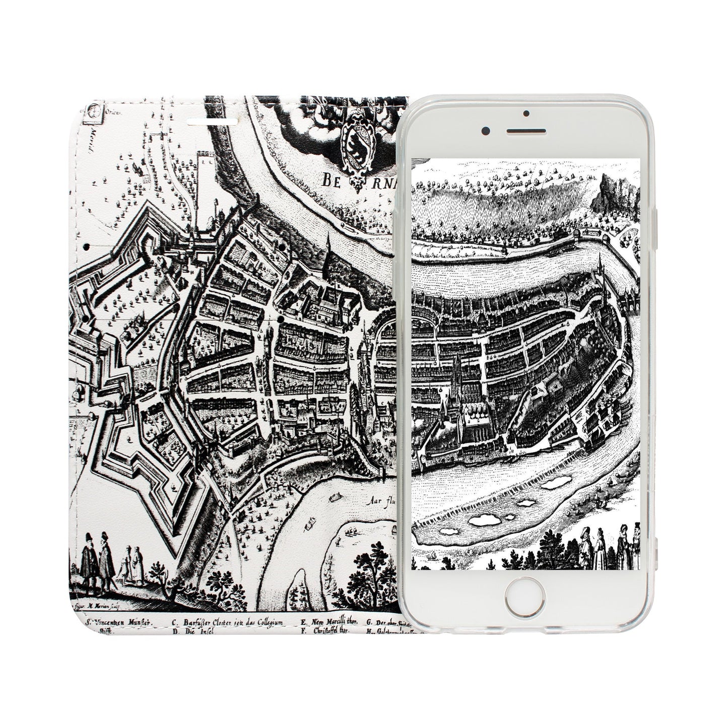 Coque Bern Merian Panorama pour iPhone 5/5S/SE 1