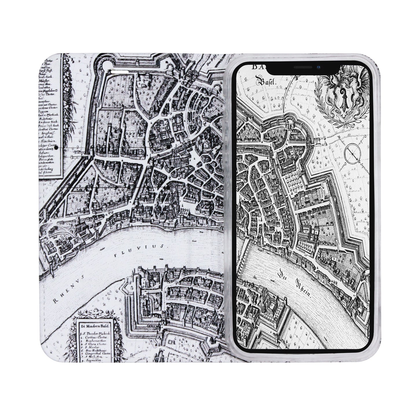 Coque Basel City Spalentor Panorama pour iPhone XS Max