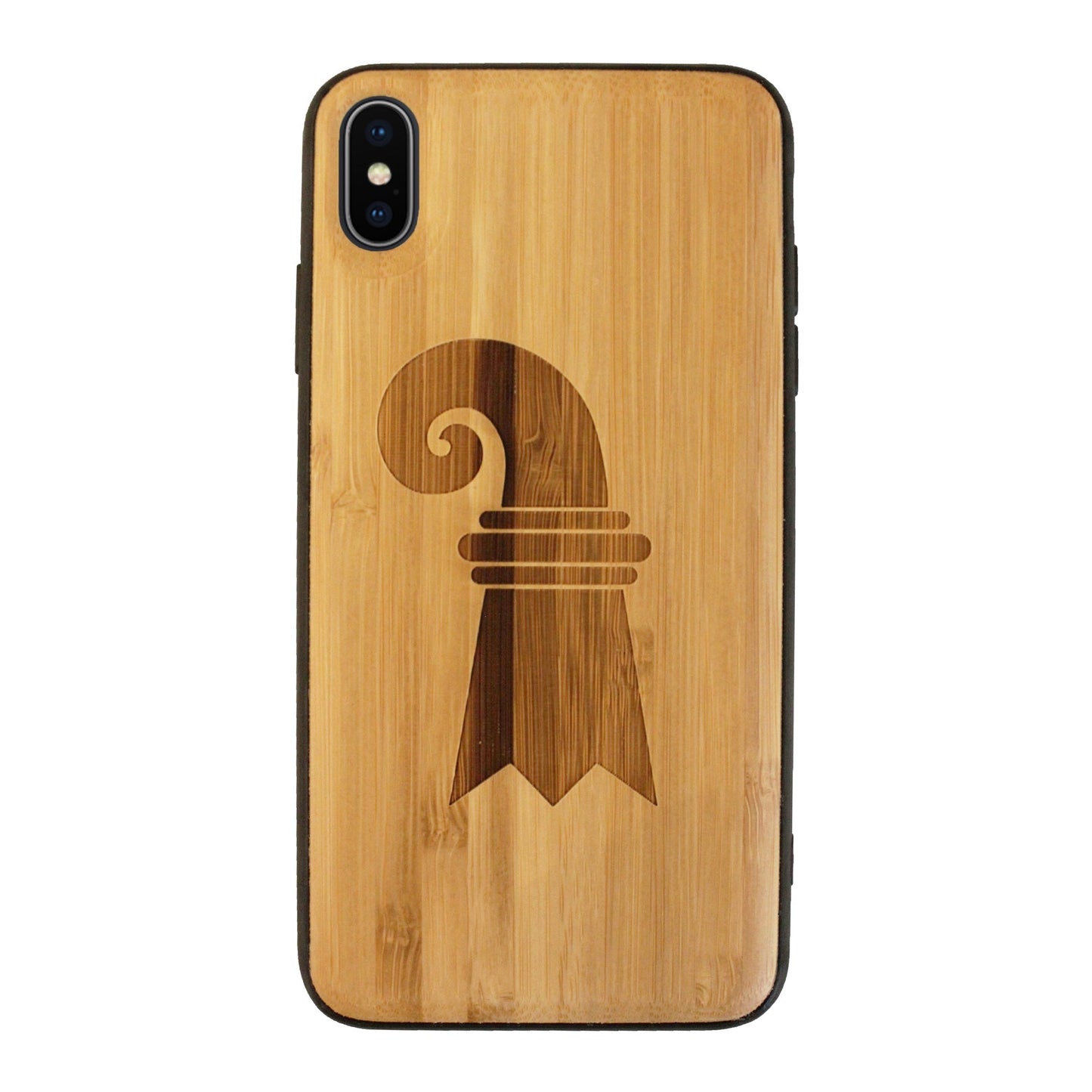 Coque Baslerstab Eden en bambou pour iPhone XS Max