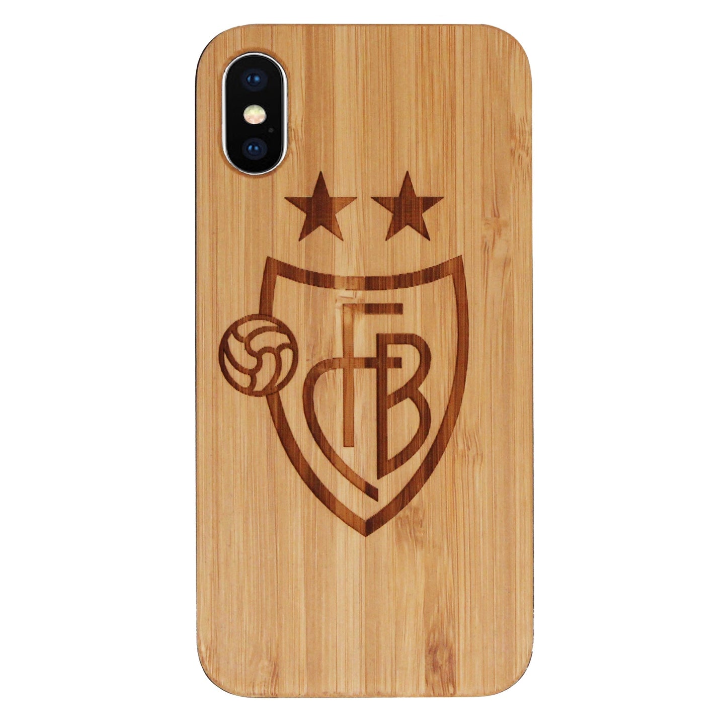 FCB Eden Case aus Bambus für iPhone XS Max