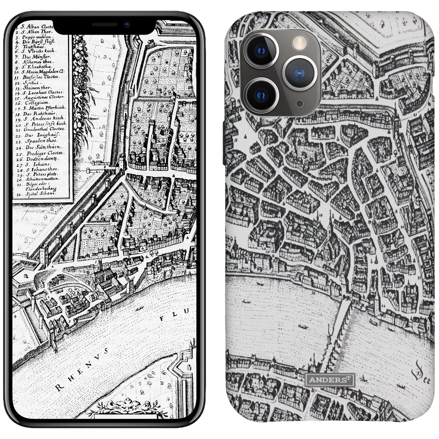 Basel Merian Soft 360° Case für iPhone