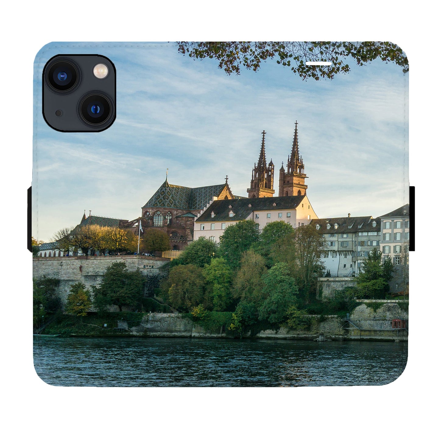 Basel City Rhein Victor Case for iPhone 13 Mini