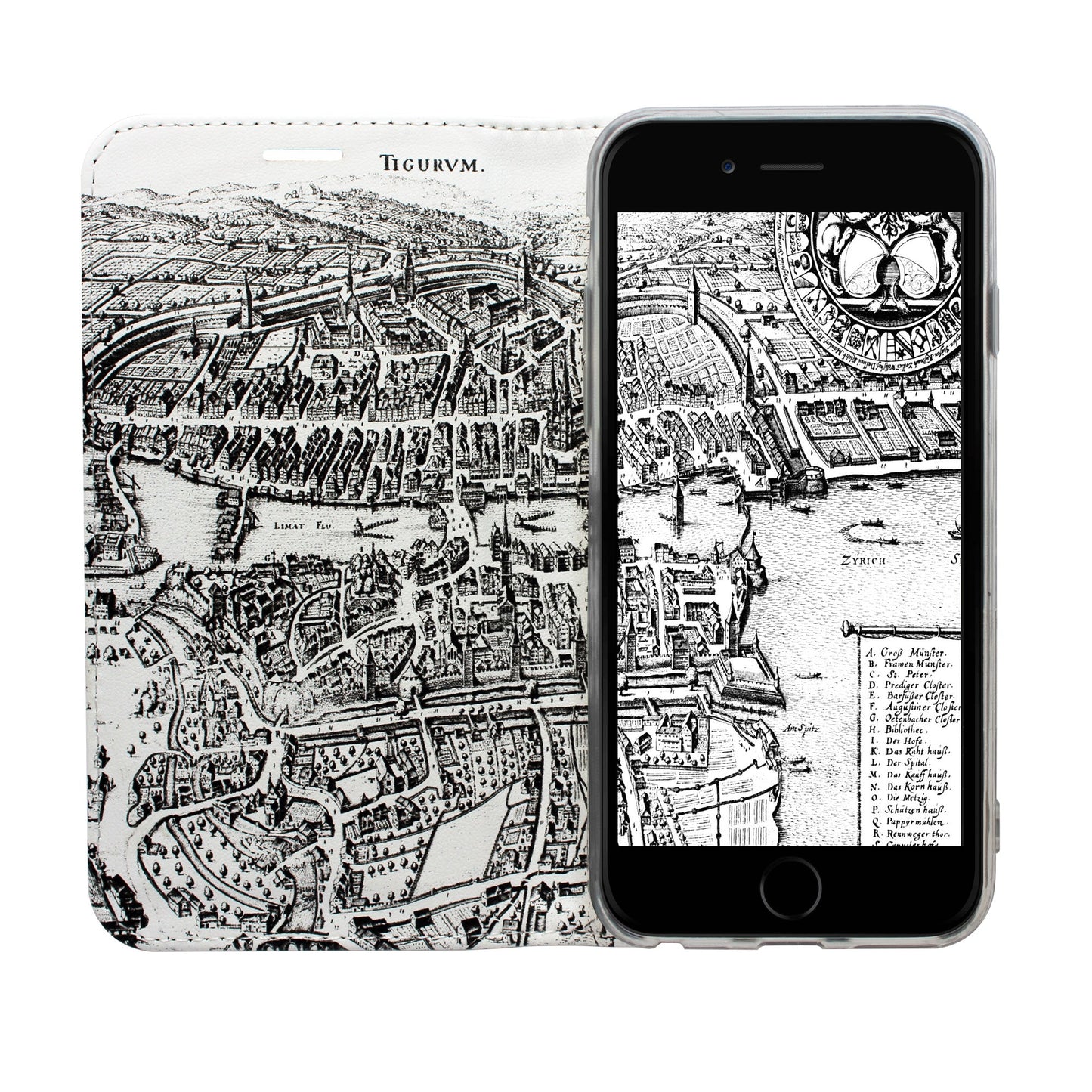 Zurich Merian Panorama Case for iPhone 6/6S/7/8 Plus