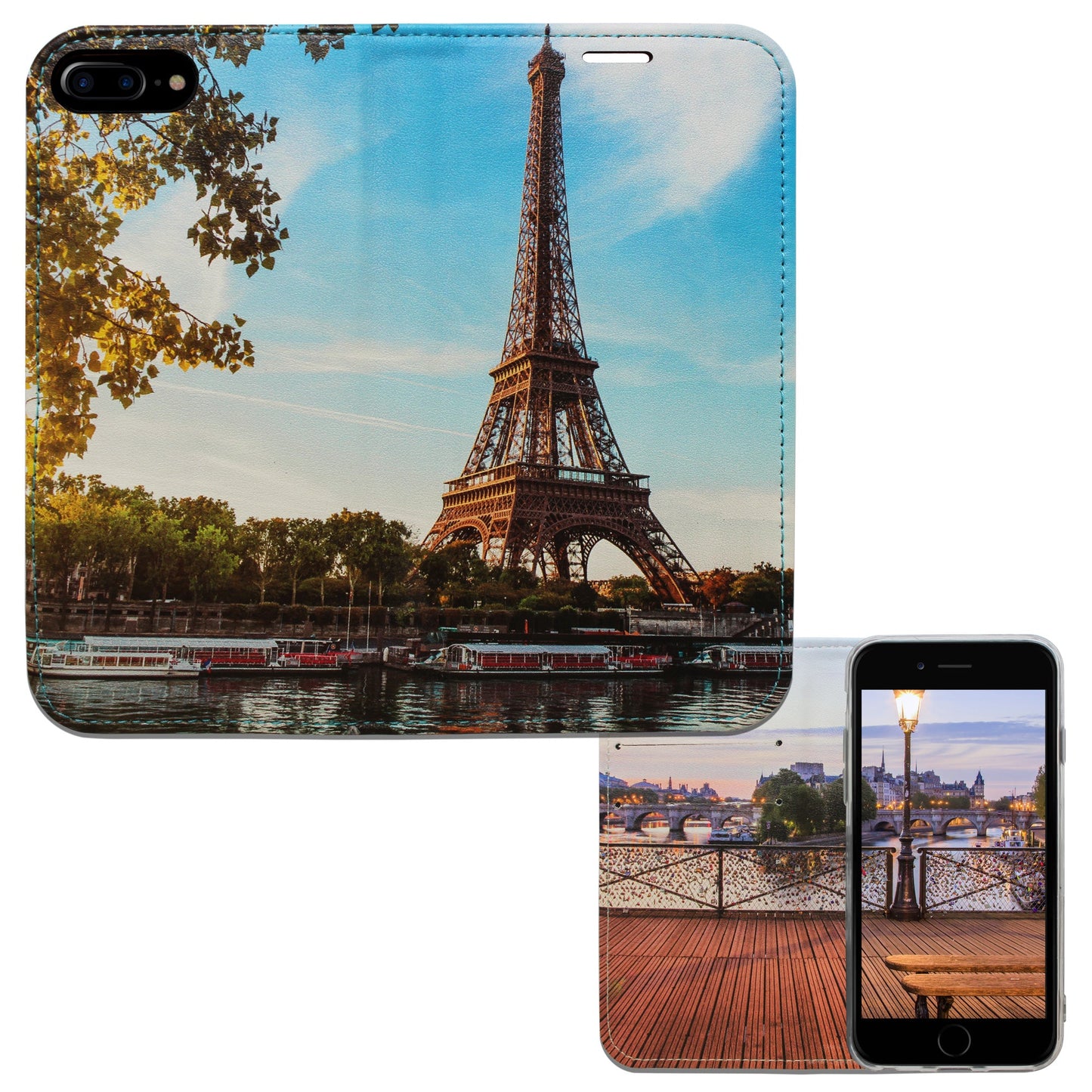 Paris City Panorama Case for iPhone 6/6S/7/8 Plus