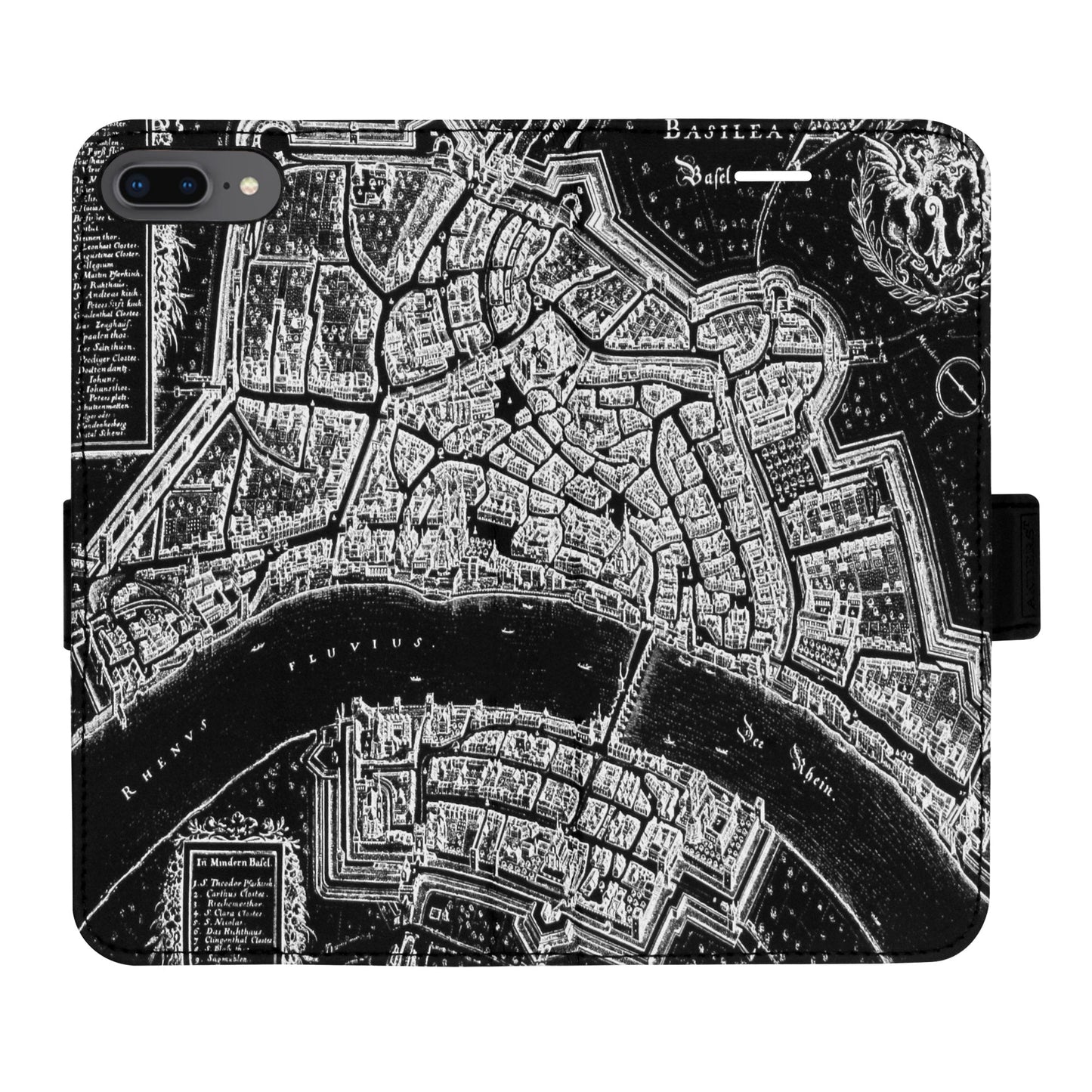 Basel Merian Negativ Victor Case für iPhone 6/6S/7/8 Plus