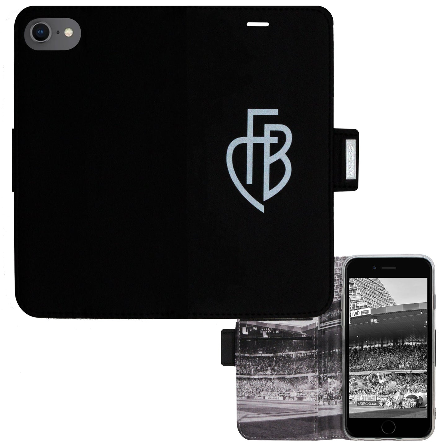 FCB Black Victor Case for iPhone 6/6S/7/8/SE 2/SE 3