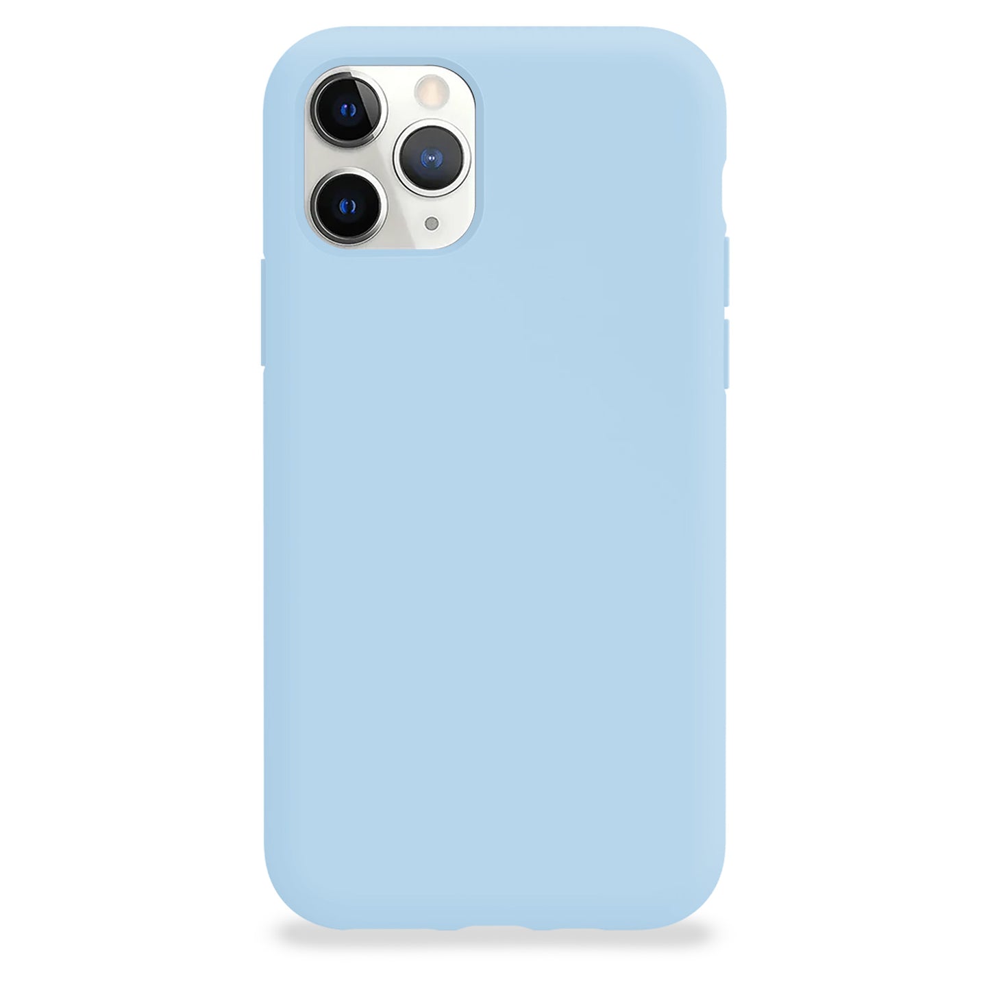 Coque en silicone violet lilas pour iPhone et Samsung