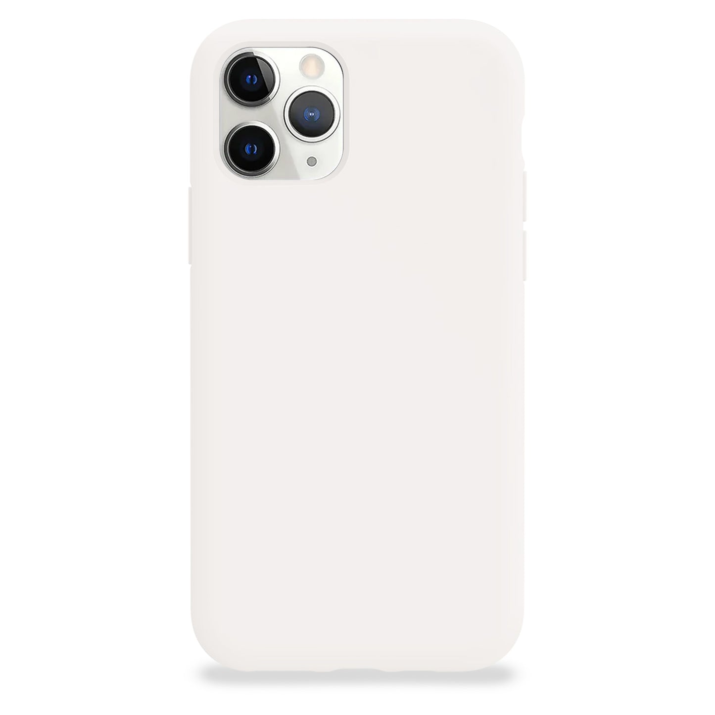 White silicone case for iPhone and Samsung