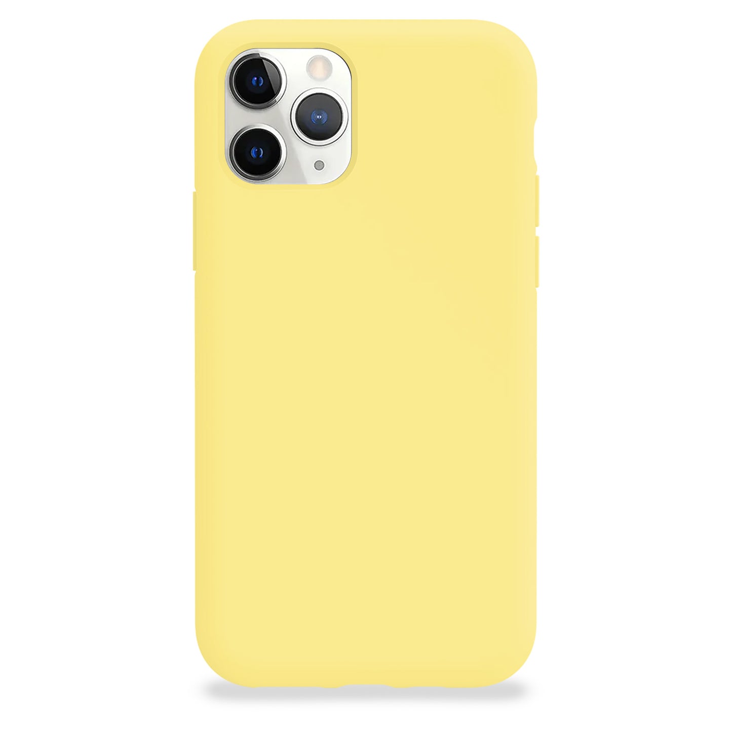 Yellow silicone case for iPhone and Samsung