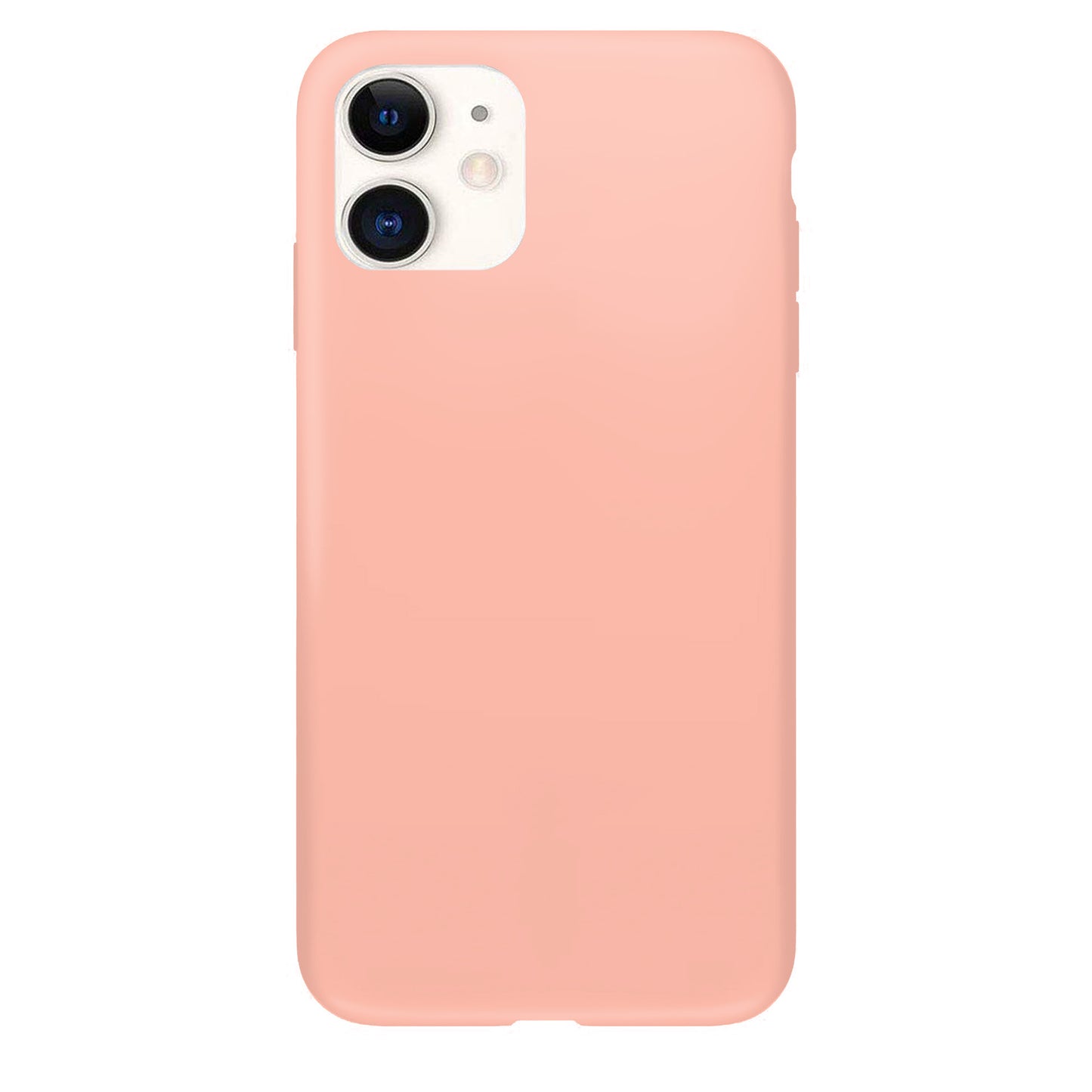 Coque en silicone rose cerise pour iPhone et Samsung