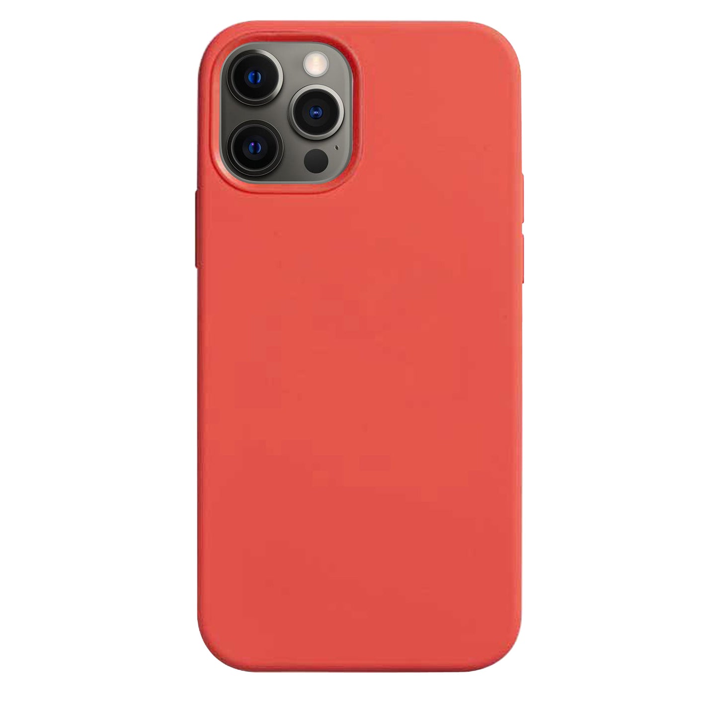 Coque en silicone rose citron pour iPhone