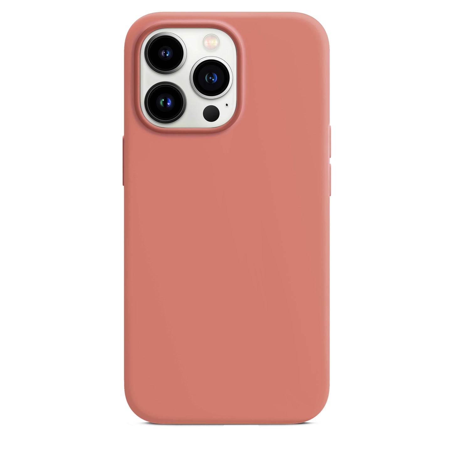 Coque en silicone Nectarine pour iPhone