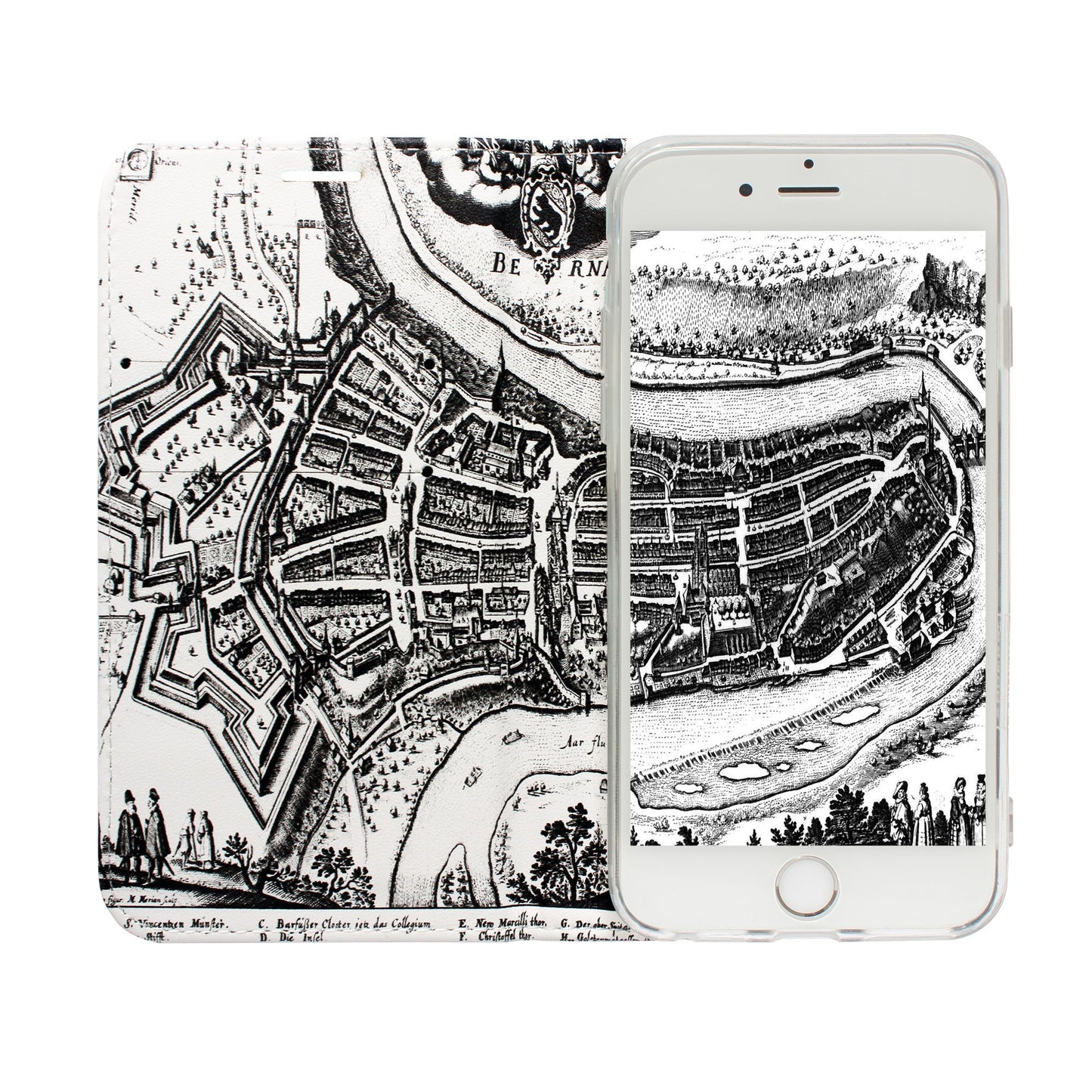 Coque Bern City Panorama pour iPhone 5/5S/SE 1