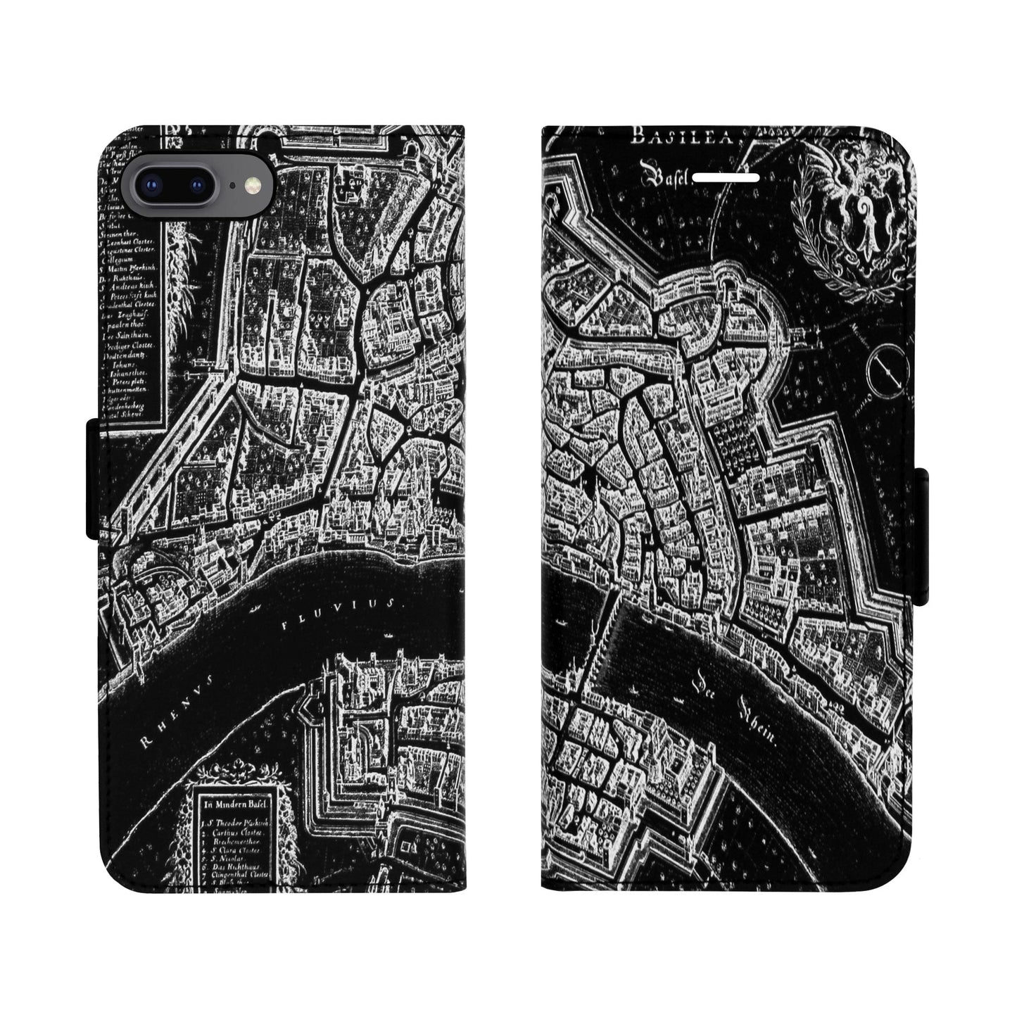 Basel Merian Negativ Victor Case für iPhone 6/6S/7/8 Plus