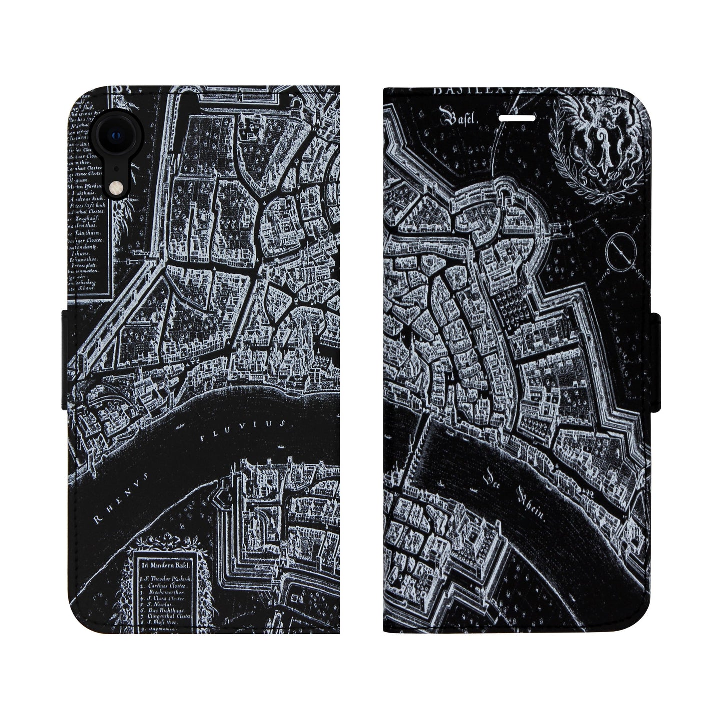 Basel Merian Negativ Victor Case für iPhone, Samsung und Huawei