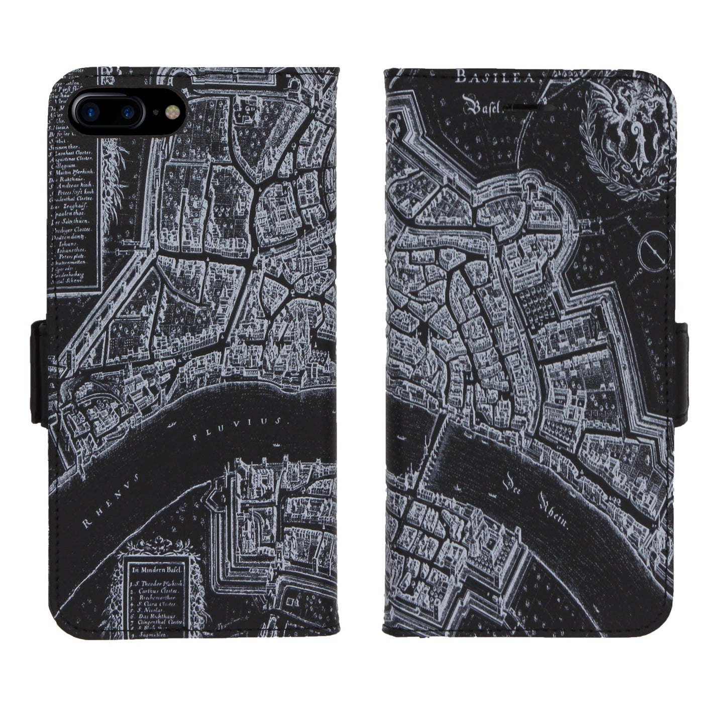 Basel Merian Negativ Victor Case für iPhone, Samsung und Huawei