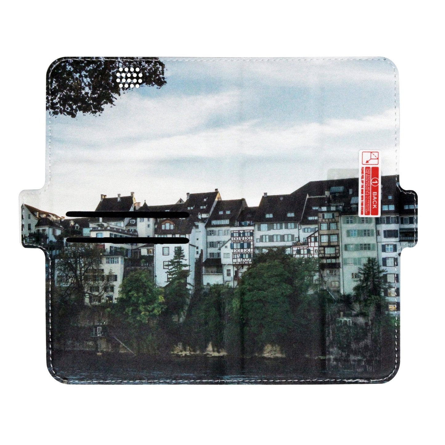 Basel City Rhein origami case