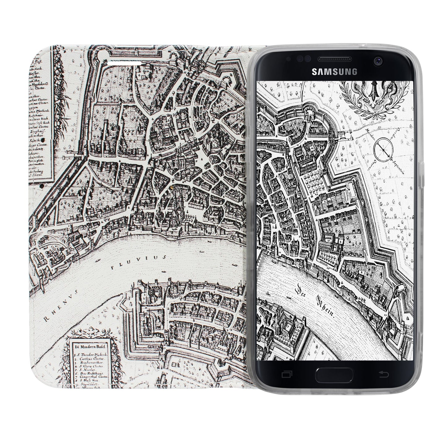 Basel Merian Panorama Case für Samsung Galaxy S7