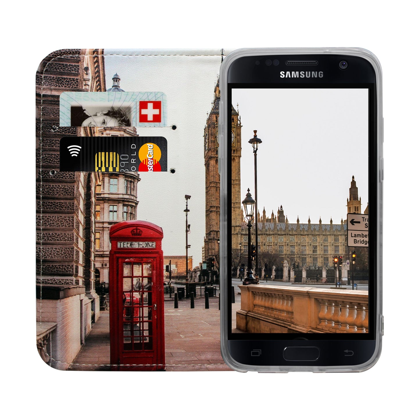 London City Panorama Case für Samsung Galaxy S7